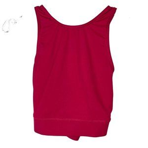 FLEX TEK SMOOTH High Neck Strappy Cross Back Padless Sport Bra Size Small